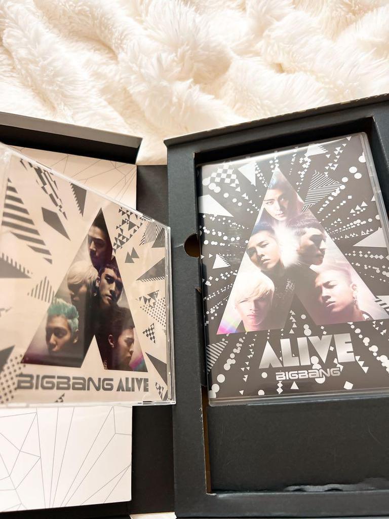 [Б/У] BIGBANG ALIVE Издание первого пресса, лимитированное издание CD x 2DVD с фотобуком