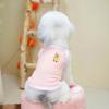 Small Pet Tank Top Knit Embroidery Cats Dogs Teddy Puppy Casual T-Shirt