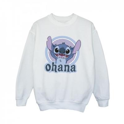 Толстовка с круглым вырезом Lilo And Stitch Ohana для мальчиков