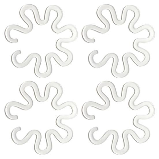 Monstera Plant Support Holder Reusable Flower Shape Plant Grapple Stem Holder Monstera Plant Retaining Support for Indoor Outdoor Plants