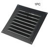 1/2 шт. Крышка вентиляционного отверстия из нержавеющей стали, жалюзийная, воздуховодная, потолочная вентиляционная решетка, 200x200 мм, для ОВКВ/потолка, боковой стены