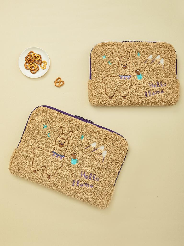 Tabletalk Ipad 13 Laptop Pocket Pouch_Dumble Lama (Ipad 13)