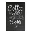 Plaque Metal Signs Drink Coffee Wall Decoration Vintage Art Posters Iron Painting for Man Cave Home Cafe Garden Club Bar