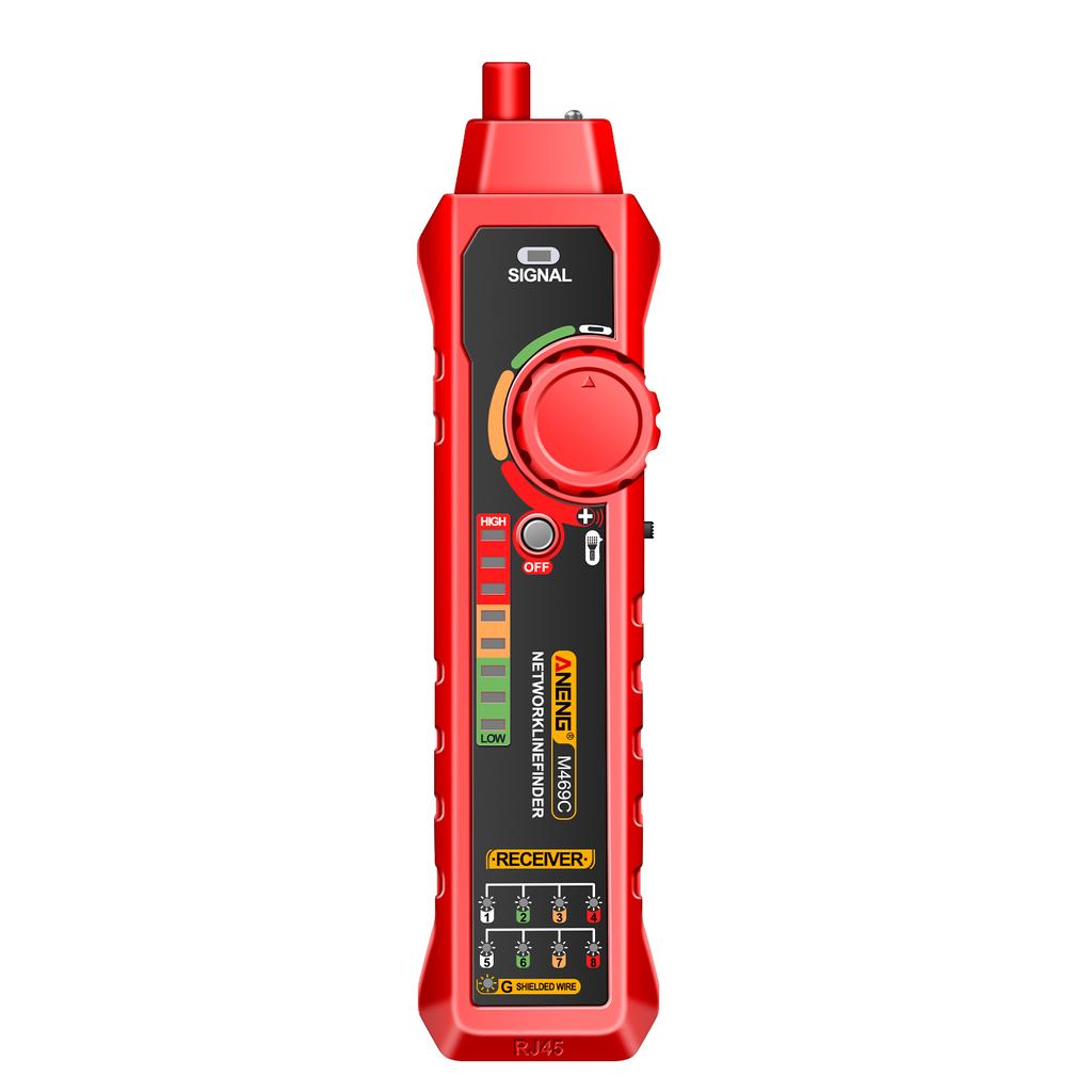 ANENG M469C Многофункциональный сетевой кабельный искатель RJ45 RJ11 LAN тестер кабеля сетевой инструмент провод