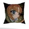 Аниме Higurashi Наволочка Квадратная Двусторонняя Печать Короткий Плюш Подушка для Дивана Наволочка для Спальни Прикроватная Подушка