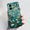 For ZTE Blade A54 Case Protective Soft Silicone Flower TPU Covers for ZTE BladeA54 4G Bumper For Blade A34 A 54 Phone Cases Bag