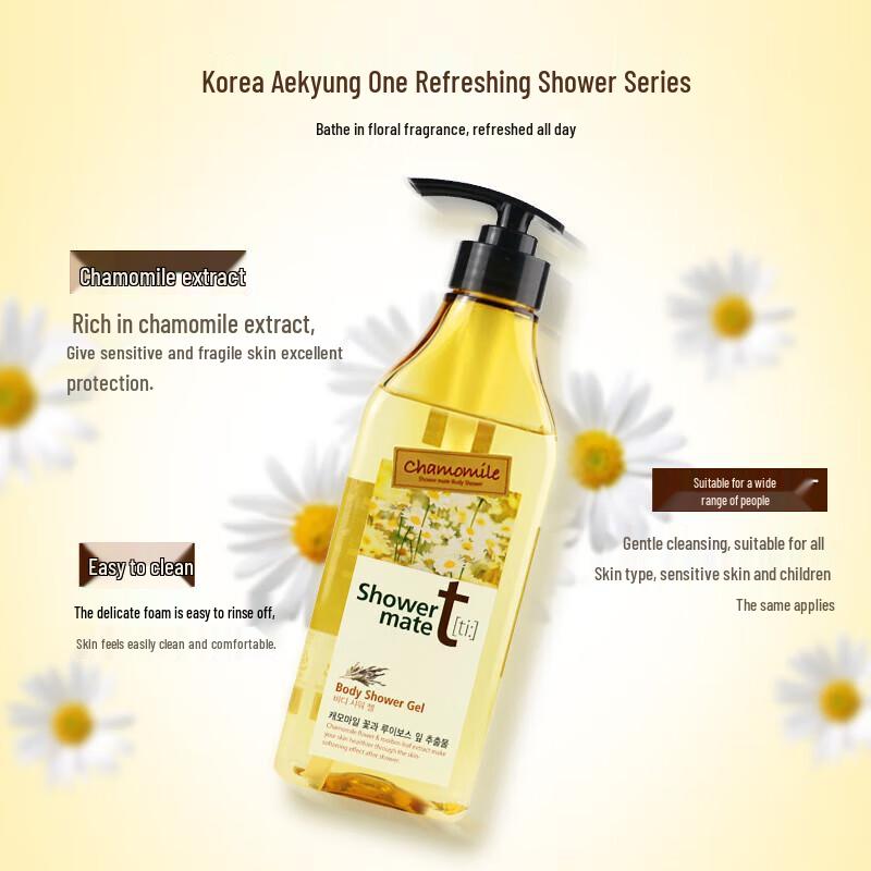 Aekyung Bathmate Vanilla Shower Gel