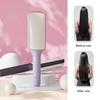 Large Massage Comb One-Key Self Cleaning Hair Brush with Long Handle Anti-static Scalp Massage Hair Comb Women Hairdressing Retractable Comb
