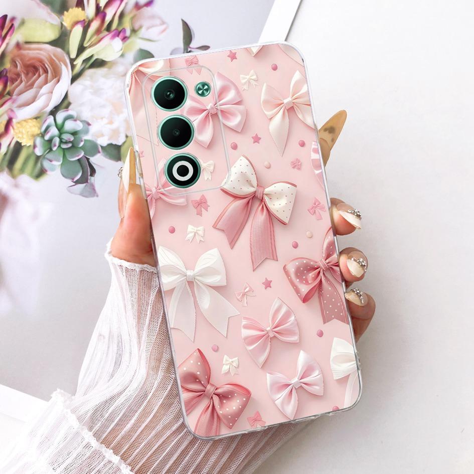 Прозрачный чехол для OPPO A5 4G Чехлы CPH2727 Новый модный Лимонный Бантик Fundas Мягкая Силиконовая Крышка Для OPPO A5 A5x 5G A5M Ракушки