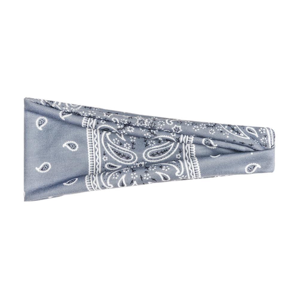 Женская спортивная повязка на голову, повязка на голову для йоги, впитывающий пот пояс, антиперспирант, широкий край, напечатанный платок, аксессуары для волос