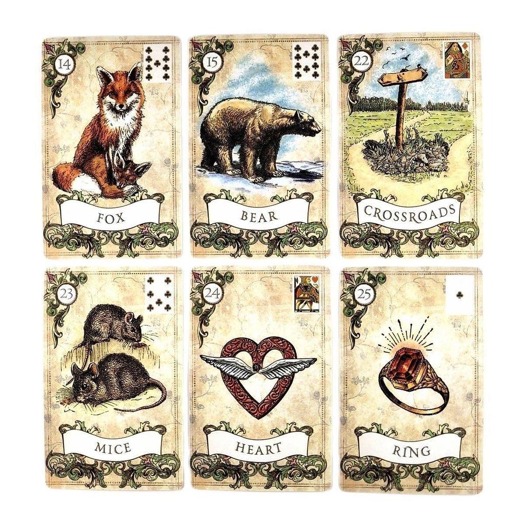 Classic English Lenormand Cards