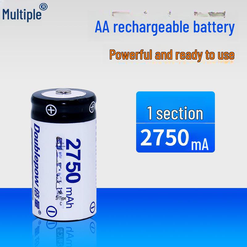 C Type 2750mAh 1.2V Rechargeable Battery for Gas Stove Water Heater