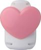 Sonic Kids Clip Heart Pink Name Tag Clip That Won't Make Holes In Clothes 1 Piece