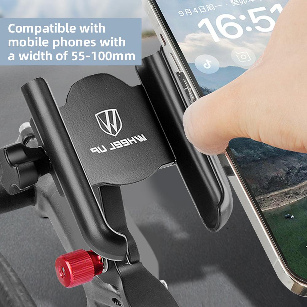 Регулируемый на 360 градусов держатель для телефона на велосипеде, держатель для смартфона из алюминиевого сплава, навигация по горному велосипеду