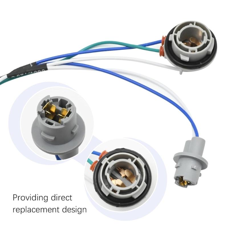 12V Tail Light Socket Harness 92480-D9020 Taillight Socket Wiring Automotive Accessories Easy Installation