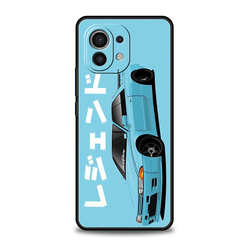 Чехол для Xiaomi Poco X4 X3 NFC F3 F4 M3 M4 Mi Note 12T 10 11 Ultra 11T 13 Pro 10T 12 Lite 9T 5G Обложка JDM Tokyo Drift Спортивный автомобиль