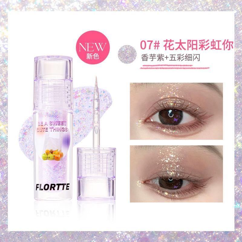 FLORTTE - БЛЕСТЯЩИЕ ЖИДКИЕ ТЕНИ ДЛЯ ВЕК - 4 Цвета (5-8)