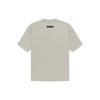 Fear of God Essentials Essentials Short Sleeve Tee With Silicone Logo Print Men Tops Seal-Grey FOG-SS23-059