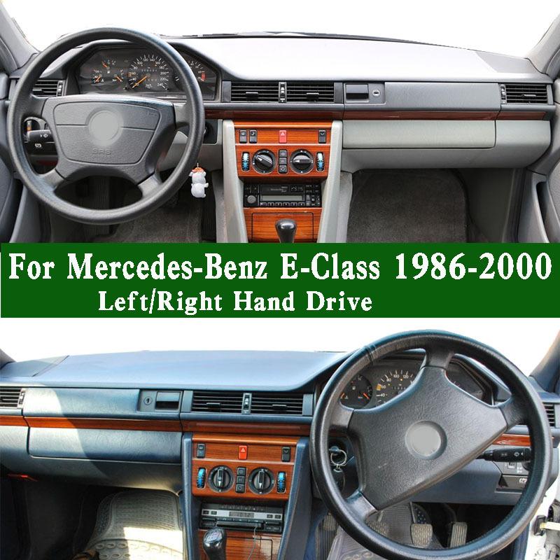 Для Benz E-Class 1986-1996 W124 S124 V124 250 280 260E Коврик на панель приборов Покрытие приборной панели Накладка на приборную панель Противогрязевой коврик на панель
