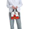 Custom S-Snoopies Lunch Bag Men Women Cooler Thermal Insulated Lunch Box for School
