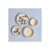 Vanessa Stoneware 24 Piece Dinner Set For 6 Persons Blue