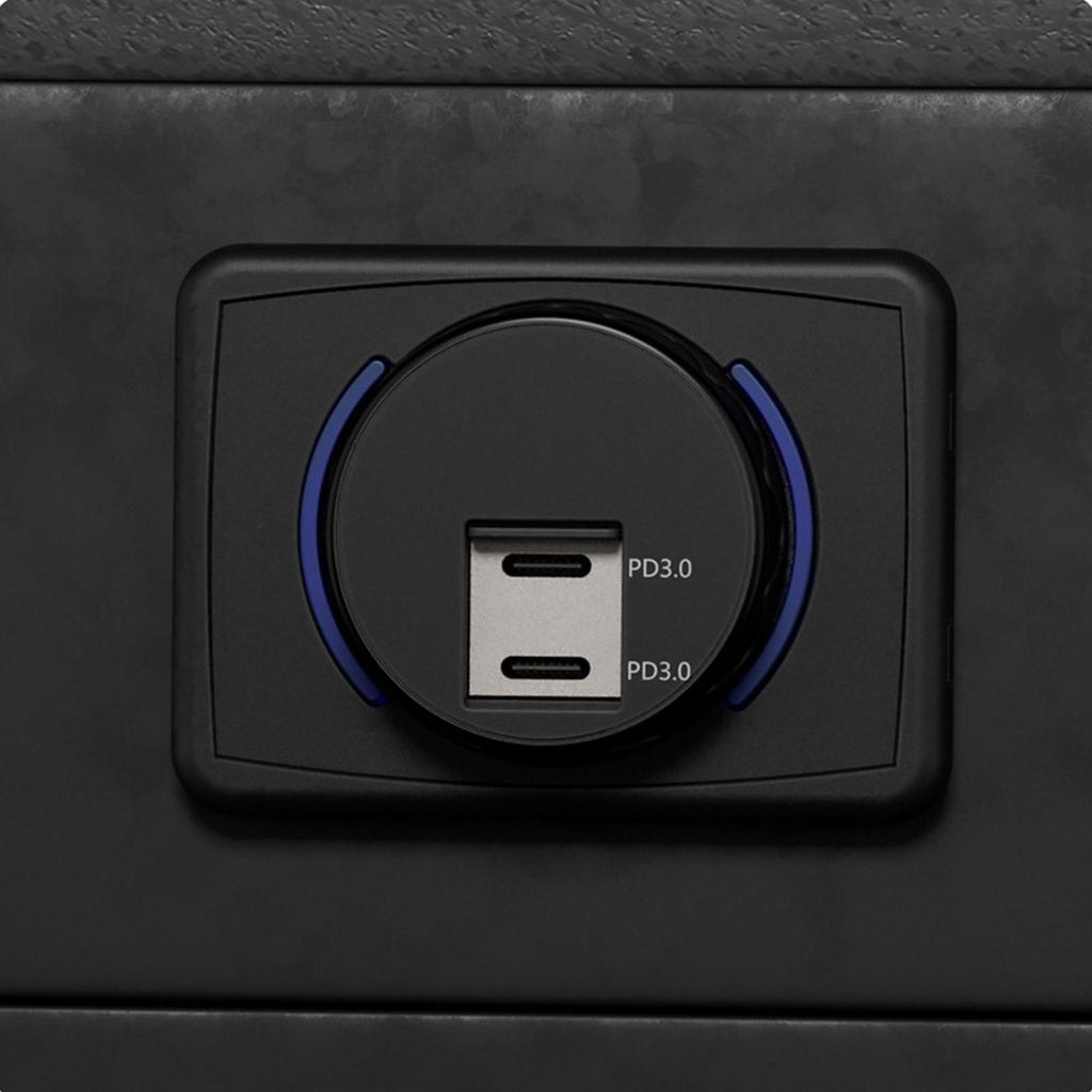Double PD 3.0 Charger Socket For RV USB Outlet Adapter Quick Charger Car USB Socket With USB Charging Ports Power Socket