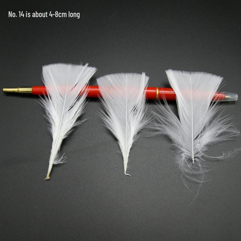 White Feathers for DIY Handmade Clothing & Jewelry Accessories