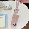 Розовые линии KT Cat Защитный чехол для iPhone 16 Pro Max/14/15/17 Pro от Apple