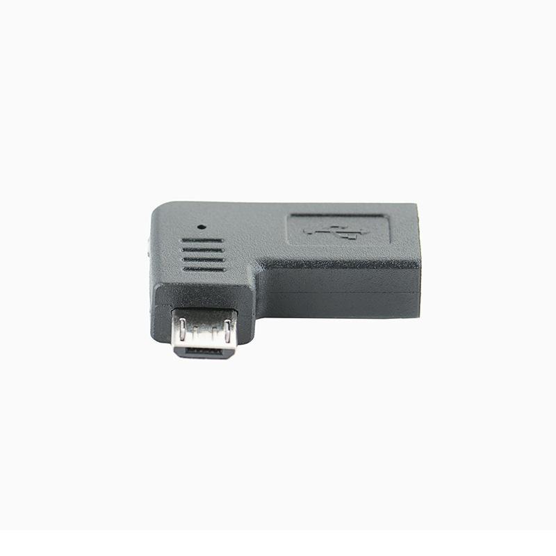 Угловой OTG-адаптер Type C на Micro USB, плотная посадка, без люфта, для быстрой зарядки и синхронизации данных, для всех Android-смартфонов