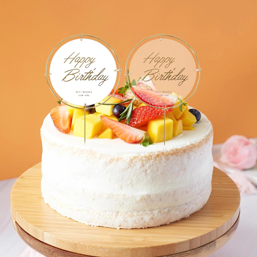 Сверкающий металлический торт-топпер для вечеринки по случаю дня рождения, украшения для торта на день рождения, торт с днем рождения