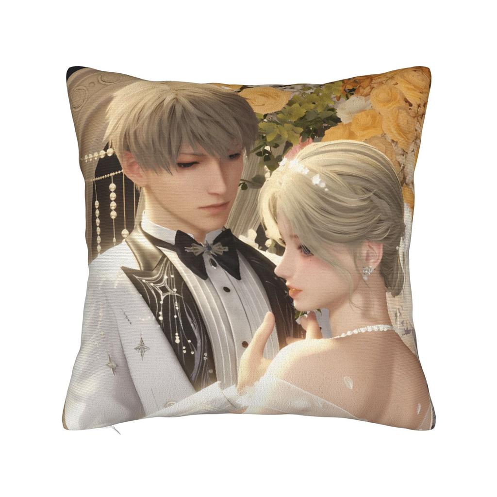 Любовь и Глубокий Космос Наволочка Игра для Девочек Винтажная Наволочка Для Свадебной Вечеринки Домашний Декор Наволочки на Заказ Подарок