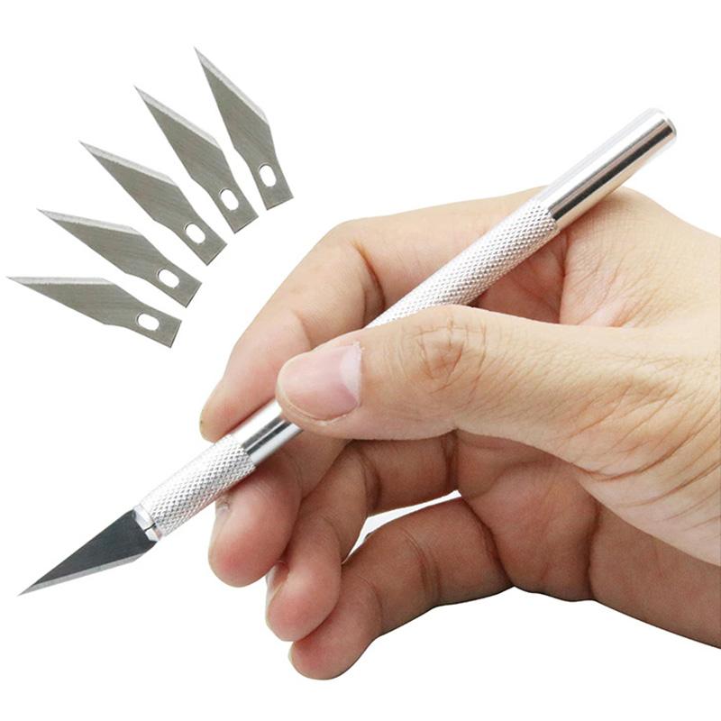 Скальпель TE-10 + 5 сменных лезвий