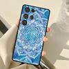 Flower Of Life In Lotus Pastel Golds Case For Samsung Galaxy S25 S24 S23 S22 S21 S20 Ultra S9 S10 Plus S21 FE S25 FE Back Cover