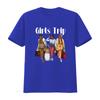 Girls Trip 2023 For Black Party Women on Vacation T Shirt vintage Washed Top For Everyday Wear Slightly Stylish Soft streetwear