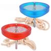 Spin Gear Certified Hibari Top with Iron Core and String of Red and (Set 2, Blue)