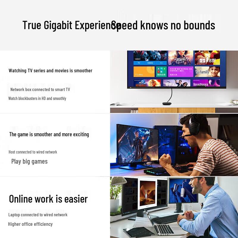 Ugreen Cat6 Gigabit Ethernet Cable NW102