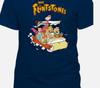 НОВИНКА Синяя футболка Флинтстоуны Унисекс Футболка Все размеры S-5XL Унисекс Футболка