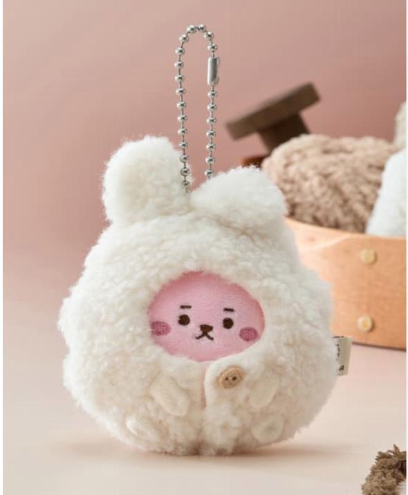 BT21 БРЕЛОК, СДЕЛАННЫЙ RJ - Официальный персонаж LINE FRIENDS, Мерч K-Pop персонажей