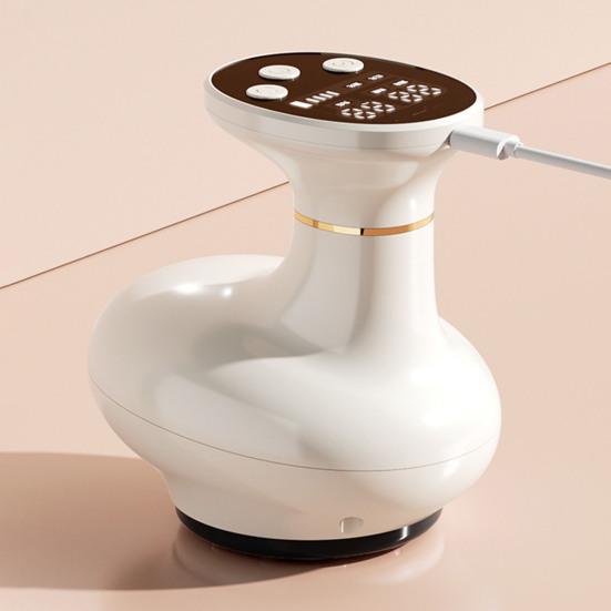 Electric Gua Sha Device LED Display USB Rechargeable Portable Travel Cordless Heating Vibration Massage Cupping Machine Tools