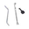 Manual Drum Brake Service Kit 8Piece Brake Removal Set with Mixed Hook Pry and Plier Forms for Home Garage Vehicle Repair Tasks Daily