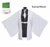 Anime Demon Slayer: Kimetsu No Yaiba Zenitsu Giyu Tanjirou Kamado Nezuko Cosplay Women Kids Men Kimono Uniform Cosplay Costume