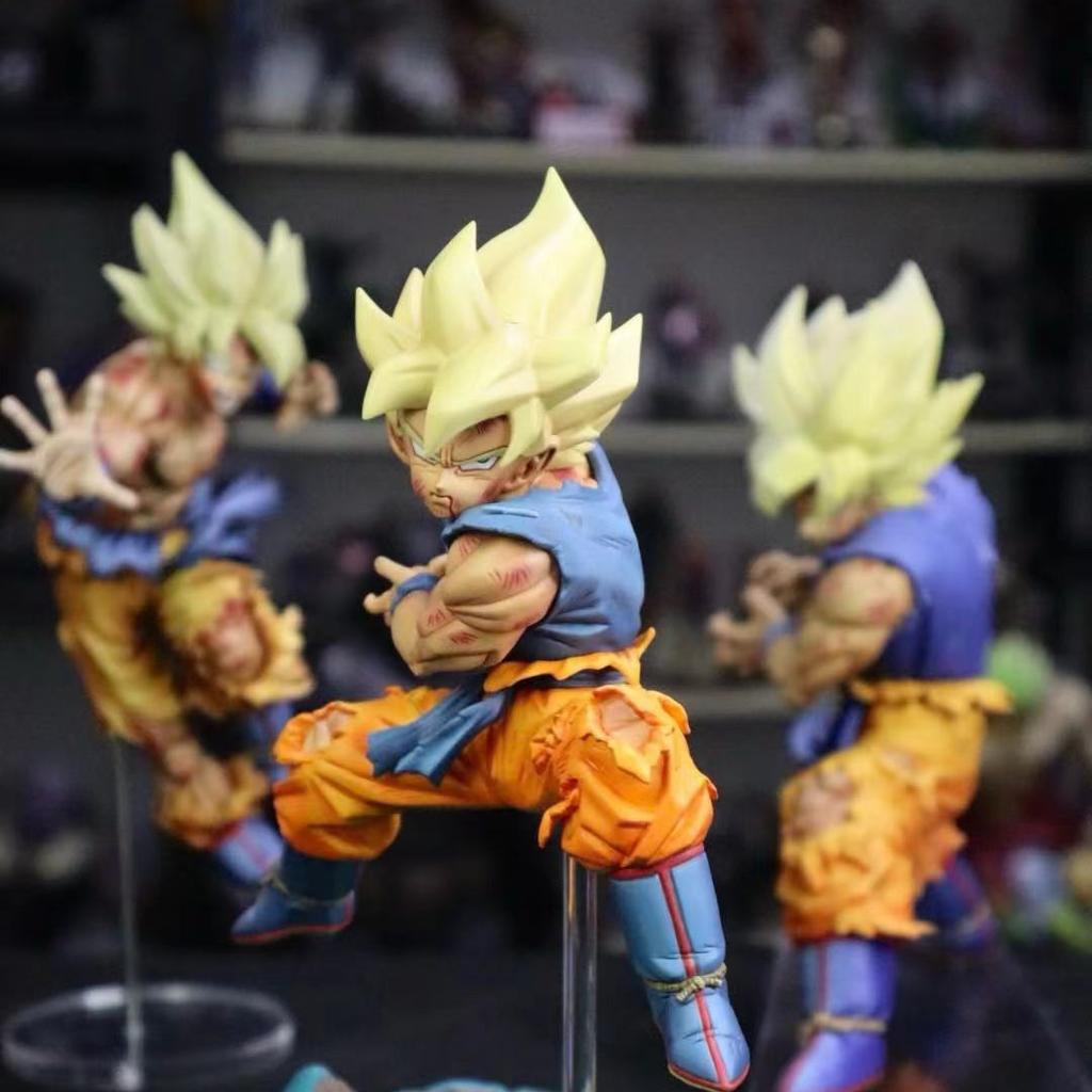Anime Drogan Boll Z Gocool Figure Super Saiyan Son Gocool Action Figurine Pvc Statue Desktop Ornament Collection Model Toys Gifts