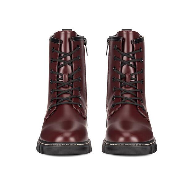Jenny Fairy WS2696-02 Burgundy Ankle Boots
