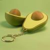 Calming Sensory Avocado Clicker Keychain Funny Finger Button Pendant New Bag Pendant  Teens Adult