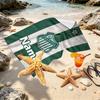 Custom Name Personalized Club Santos Laguna Print Beach Towel, for Trip Camping Beach Party Home Decor, Birthday Gift for Family & Friends