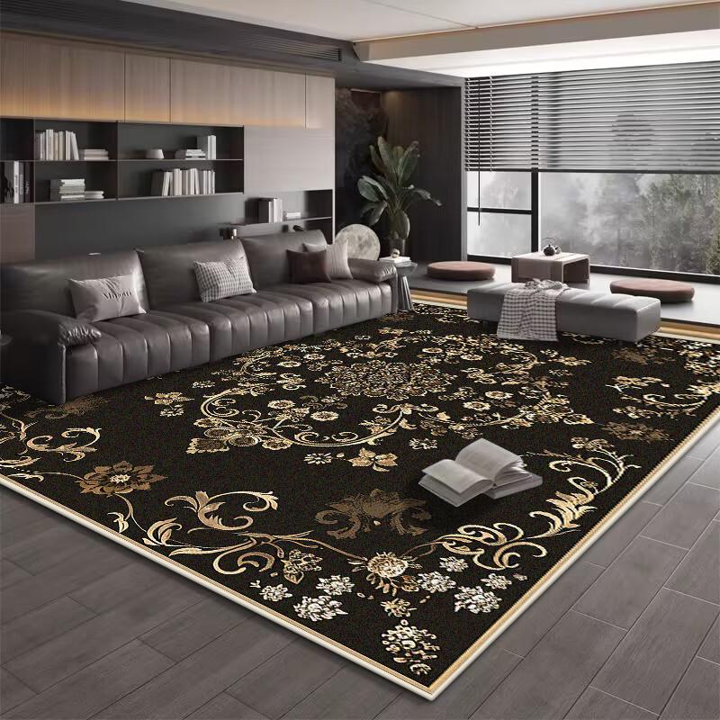 Ковер на пол для кухни в ретро европейском стиле Нескользящие ковры для украшения гостиной Домашние ковры большой площади Коврик для ковра для пола
