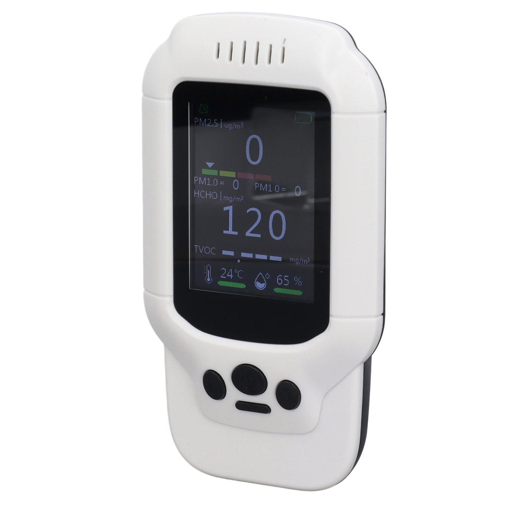 PM2.5 PM1.0 PM10 Monitor Meter Indoor Temperature Humidity Detector High Accuracy Digital Portable F