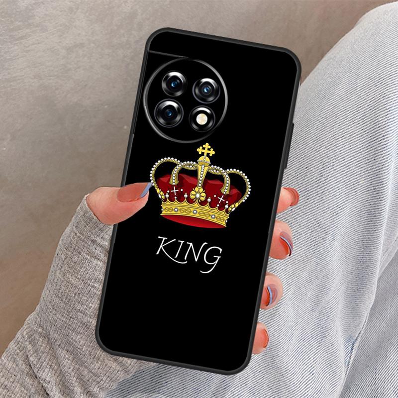 King Queen Art Cover For OnePlus Nord 4 CE 2 3 Lite N30 N20 N10 OnePlus 13 12 11 10 Pro 8T 10T 12R 13R Case