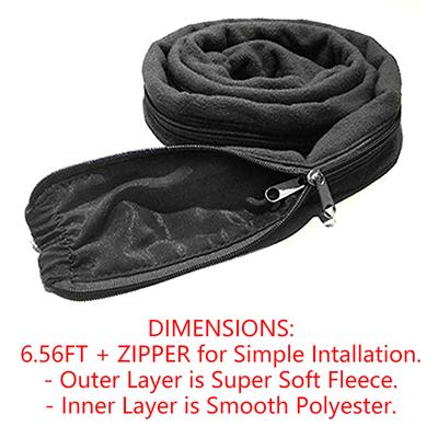 1 шт. 2 м чехол для трубки СИПАП, обертка для шланга, чехол для трубки, застежка-молния, крючок для шланга с застежкой-молнией, обертка для трубки