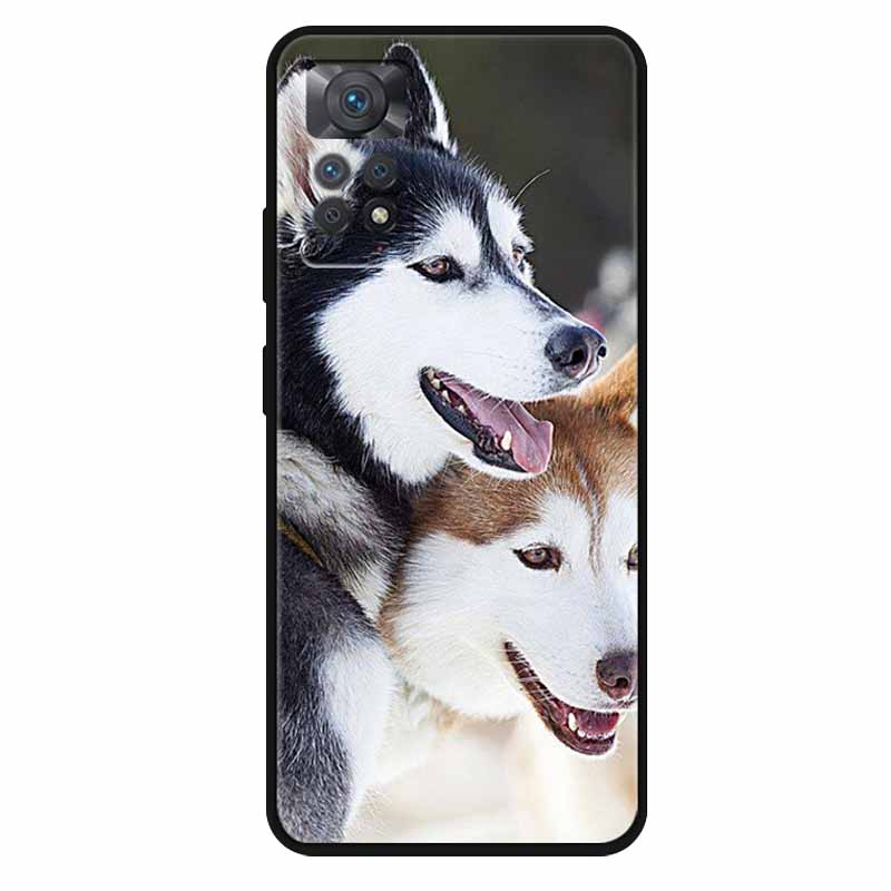 Чехол For Xiaomi Redmi Note 11 Pro 5G Чехол Крутой Космос Мягкий Силикон ТПУ Чехлы Для Xiaomi Redmi Note 11Pro 5G Волк Защитный Корпус